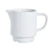 ARC Cardinal R0817 Candour White 3-1/2 Oz. Creamer - 16 / CS -Libbey Kitchenware Store 576857
