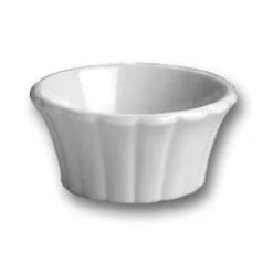Hall® China 8290ABWA Bright White 2 Oz. Flared Ramekin - 36 / CS