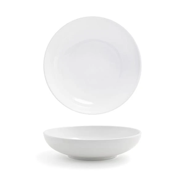 FOH DBO080WHP23 Harmony 16 Ounce White Bowl - 12 / CS 3 FOH DBO080WHP23 Harmony 16 Ounce White Bowl - 12 / CS