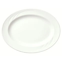 Syracuse China 905437883 Elan 13.5 X 10.38 Platter - 12 / CS