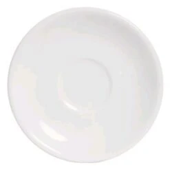 Tuxton ALE-060 Alaska/Colorado 6" White Coupe Saucer - 36 / CS