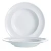 Arcoroc R0907 Vintage White Porcelain 10 Oz. Soup Plate - 12 / CS -Libbey Kitchenware Store 599865