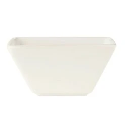 World® Tableware SL-111 Slate White 10 Oz. Square Bowl - 36 / CS