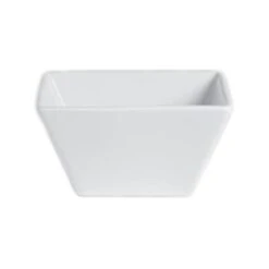 Varick 6900E560 Cafe Porcelain Pub 12 Oz. Square Bowl - 12 / CS
