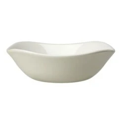 Steelite 11070601 Performance Taste White 68 Oz. Square Bowl - 6 / CS