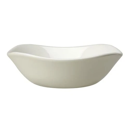 Steelite 11070601 Performance Taste White 68 Oz. Square Bowl - 6 / CS 3 Steelite 11070601 Performance Taste White 68 Oz. Square Bowl - 6 / CS