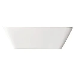 World® Tableware SL-50 Slate White 50 Oz. Square Bowl - 12 / CS