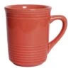 Tuxton CNM-085 Concentrix Cinnabar 8 Oz. Gala Mug - 24 / CS