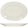 International Tableware RO-51 White 15.5 X 10.5" Platter - 12 / CS