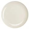 Homer Laughlin 13069200 Flipside White 6-9/16" Coupe Plate - 36 / CS -Libbey Kitchenware Store 6010028