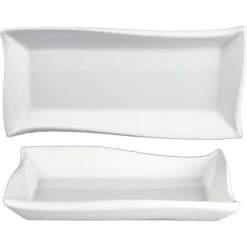 International Tableware WA-16 Wave™ White Plate - 36 / CS