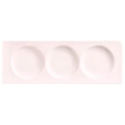 World Tableware BW-3333 Chef's Selection II 3-Well Tray - Dozen