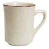 Tuxton TBS-017 Bahamas 8 Oz. Eggshell Tiara Mug - 36 / CS -Libbey Kitchenware Store 601391