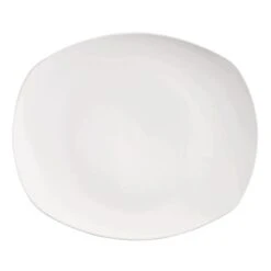 World® Tableware 840-438B Porcelana 12" Oblong Plate - 12 / CS