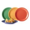 G.E.T. NP-7-MIX Diamond Mardi Gras 7-1/4" Mixed Plates - 48 / CS -Libbey Kitchenware Store 6016635