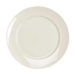 Homer Laughlin 12092100 RE-21 Ivory 9-5/8" Plate - 24 / CS