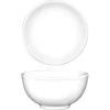 International Tableware BL-24 Bristol 8 Oz White Nappie Bowl - 36 / CS -Libbey Kitchenware Store 6018801
