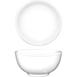 International Tableware BL-24 Bristol 8 Oz White Nappie Bowl - 36 / CS
