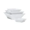 G.E.T. ML-279-W Siciliano White Melamine 23 Oz. Square Bowl -Libbey Kitchenware Store 6021705