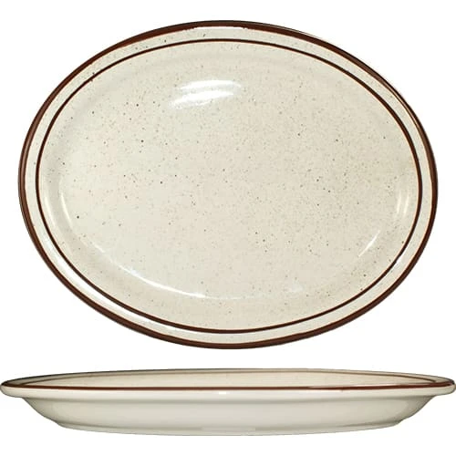 International Tableware GR-14 Granada 13.25 X 10.38 Platter - 12 / CS 3 International Tableware GR-14 Granada 13.25 X 10.38 Platter - 12 / CS