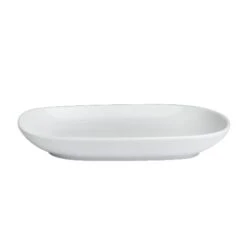 Varick 6900E401 Bistro White 7-1/4 X 5-1/8 Oval Tray - 24 / CS