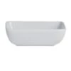 Varick 6900E596 Cafe Porcelain Pub 2 Oz. Rectangle Tray - 36 / CS -Libbey Kitchenware Store 6026300
