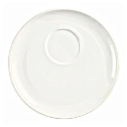 Syracuse China 905356531 Slenda Offset Well 7" Saucer - 36 / CS