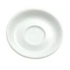 Buffalo F8010000500 Bright White Ware 6&quot: Saucer - 36 /CS -Libbey Kitchenware Store 6028007