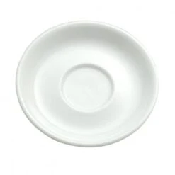 Buffalo F8010000500 Bright White Ware 6&quot: Saucer - 36 /CS