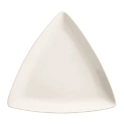World® Tableware 840-435T Porcelana 9" Triangle Plate - 12 / CS