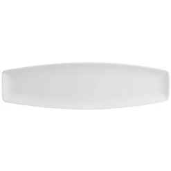 Folio 6940E659 Parliament Alpha-Ceram 14" X 4" Oblong Tray - 12 / CS