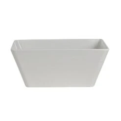 Steelite 7040DD202 Quadro Buffet Canon 3.5 Qts. Square Bowl - 12 / CS