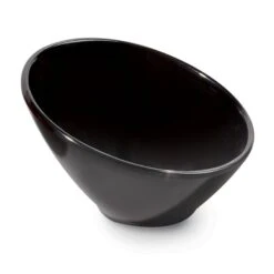 G.E.T. B-785-1-BK Black Elegance 10 Oz. Cascading Bowl - 12 / CS