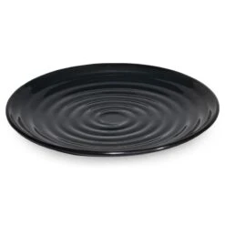 G.E.T. ML-80-BK Milano Black 7.5" Plate - 12 / CS