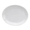 Buffalo F8000000331 Bright White 8" Oval Coupe Platter - 36 / CS