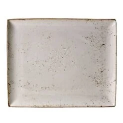 Steelite 11550551 Performance Craft White 13.5" Rect. Platter - 6 / CS