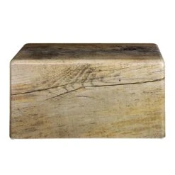 EGS M1065-DW Fo Bwa Melamine 10" X 6" Faux Driftwood Serving Board