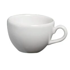 Homer Laughlin 20026800 Alexa® White 3 Oz. A.D. Cup - 12 / CS