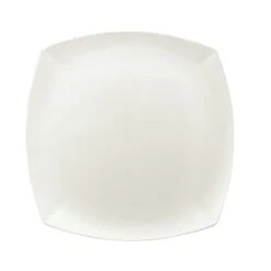 Schonwald 9322345 Event 18.25" White Square Coupe Plate - 2 / CS