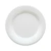 G.E.T. WP-5-DW Diamond White Melamine 5.5" Wide Rim Plate - 48 / CS -Libbey Kitchenware Store 6035310