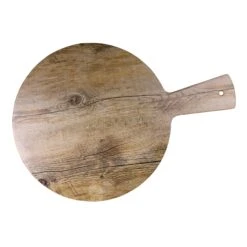 EGS M12RW-DW Fo Bwa Melamine 12" X 7" Faux Driftwood Serving Board