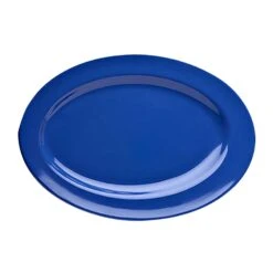 EGS D812OV-WP Rio Winter Purple Oval 12-3/4" Melamine Platter - 6 / CS