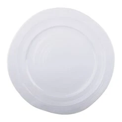 EGS D1134-W Della Terra Melamine White Round 11-3/4" Plate - 6 / CS