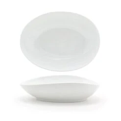 FOH DBO146WHP21 Tides 30 Ounce Superwhite Bowl - 4 / CS