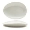FOH DOS030BEP20 Tides 12" Scallop Oval Plate - 2 / CS -Libbey Kitchenware Store 6044653