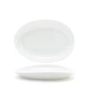 FOH DSP033WHP22 Tides 8" Superwhite Oval Plate - 6 / CS -Libbey Kitchenware Store 6044671