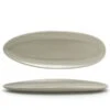 FOH DSU008GYP23 Tides 11.5" Pumice Slim Oval Plate - 12 / CS -Libbey Kitchenware Store 6044675
