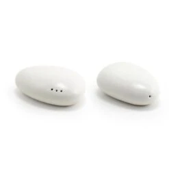 FOH TSP018BEP23 Tides Scallop Salt & Pepper Shakers - 12 / CS