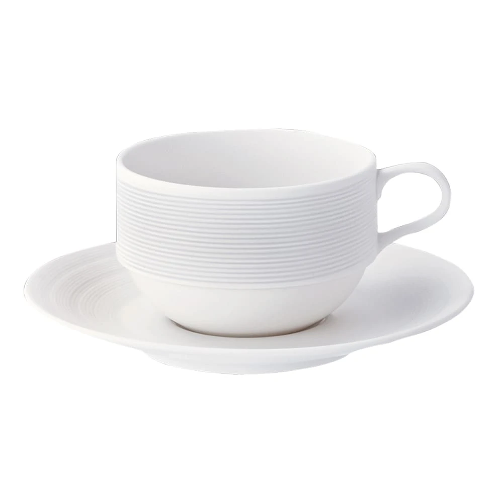 Oneida L5650000520 Manhattan 8.5 Oz Undecorated Tea Cup - 48 / CS 3 Oneida L5650000520 Manhattan 8.5 Oz Undecorated Tea Cup - 48 / CS