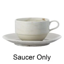 Oneida L6200000500 Marble Undecorated 6-3/8&quot: Saucer - 48 / CS